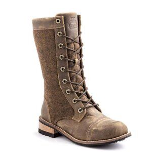 Kodiak Eden Arctic Waterproof‎ Leather Wool Lace-up Mid Calf Boots Size 9.5